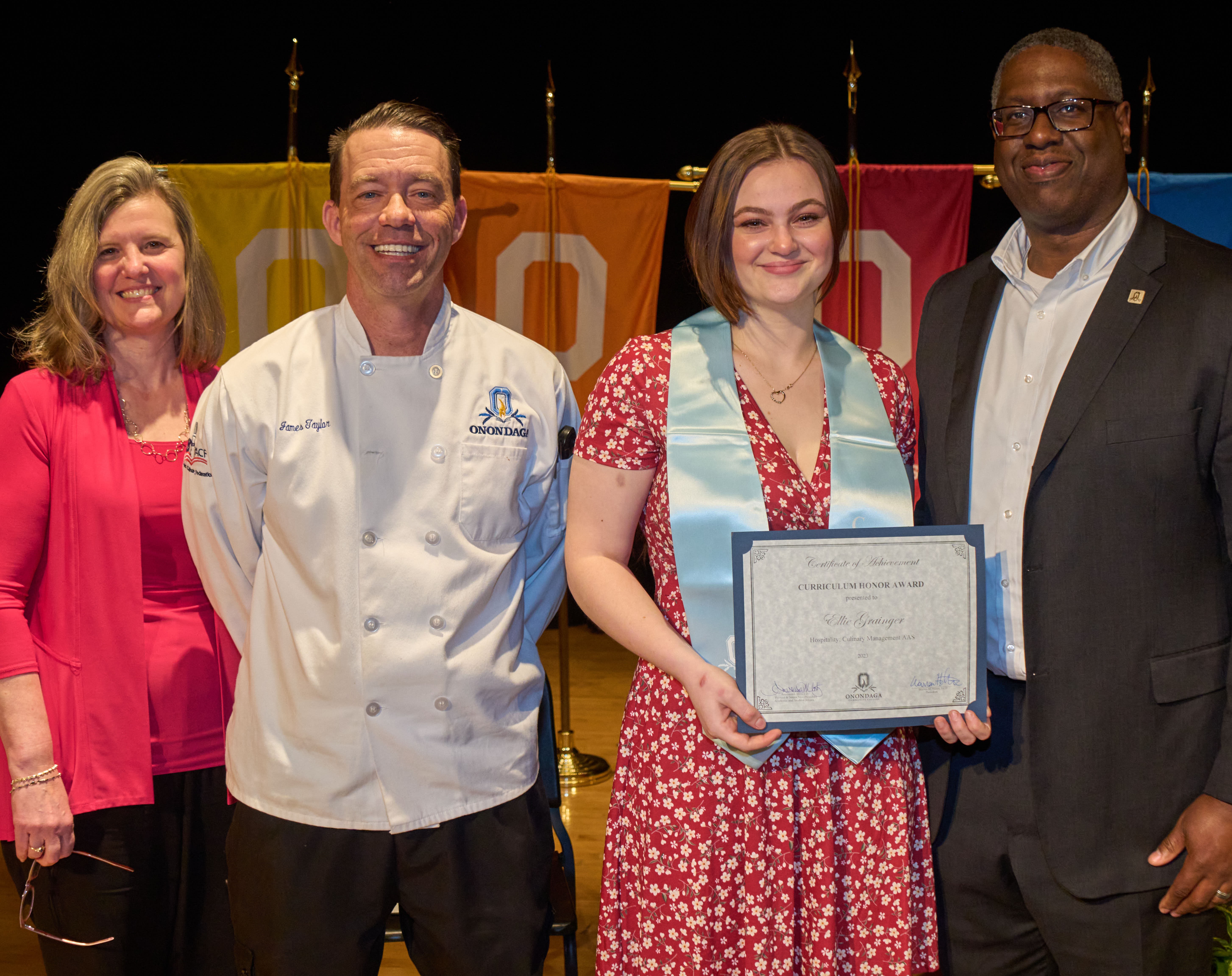 Ellie Grainger, Curriculum Honoree for Hospitality: Culinary Management