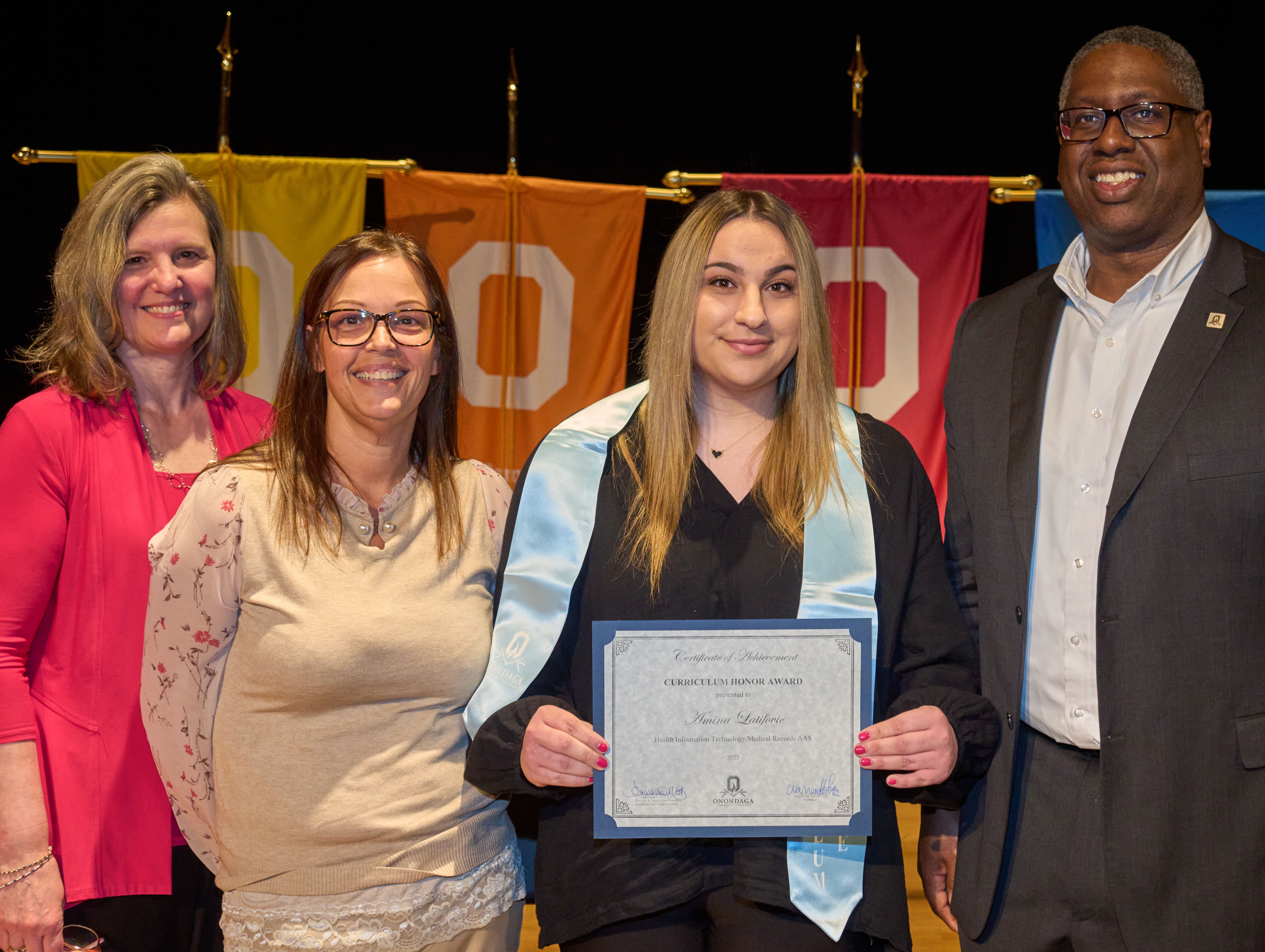 Amina Latifovic, Curriculum Honoree for Health Information Technology/Medical Records