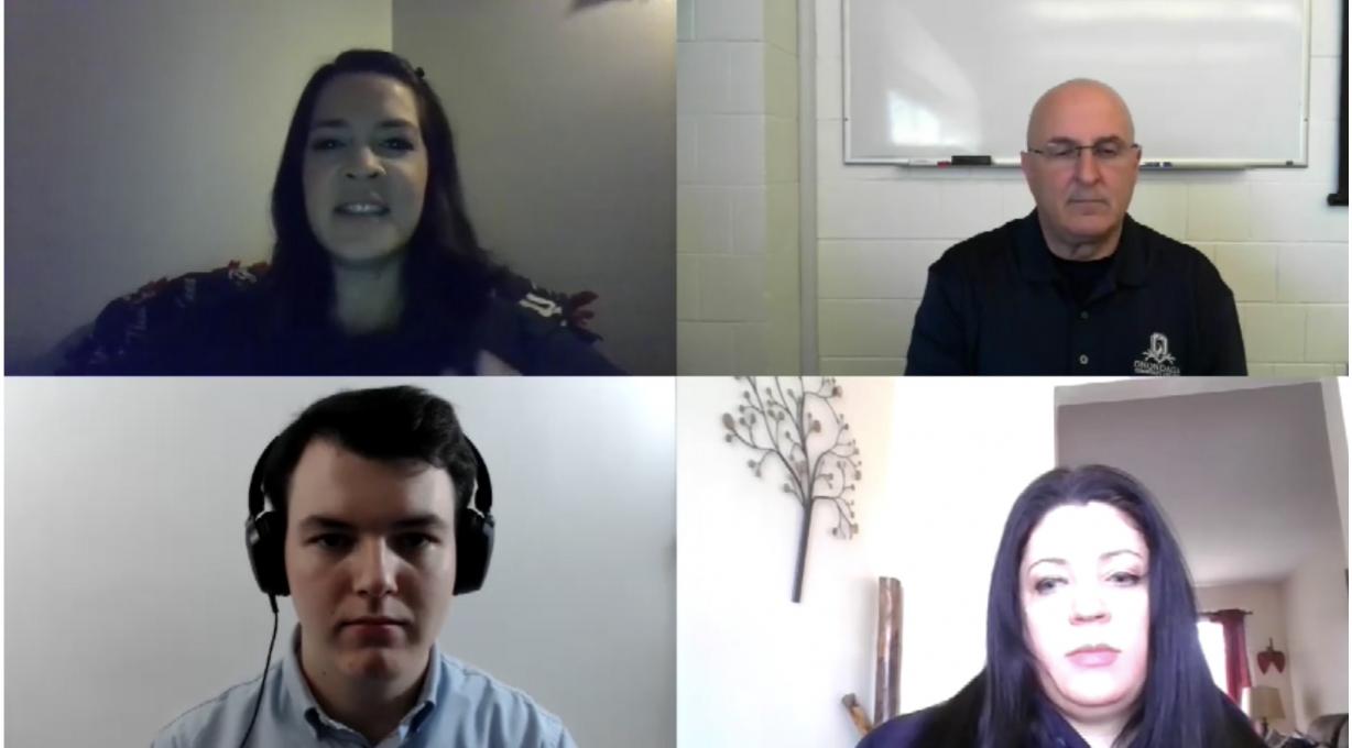 Conversation with students about the semester Conversation with students about the semester