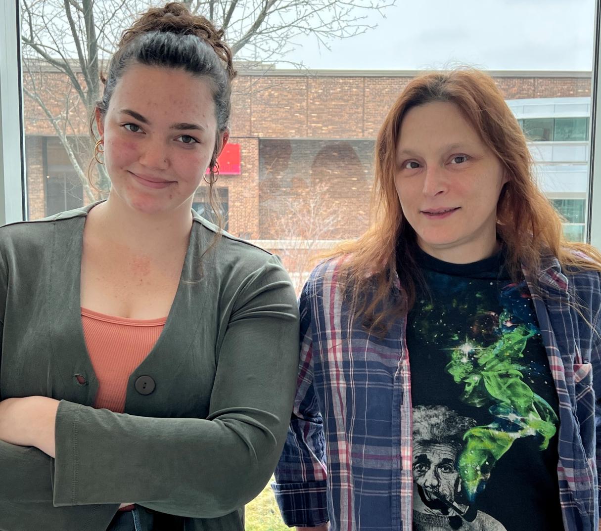 OCC students Olivia Kittleberger (left) and Sarah Foley (right) found OCC's Women's History Month events to be educational and informational. OCC students Olivia Kittleberger (left) and Sarah Foley (right) found OCC's Women's History Month events to be educational and informational.