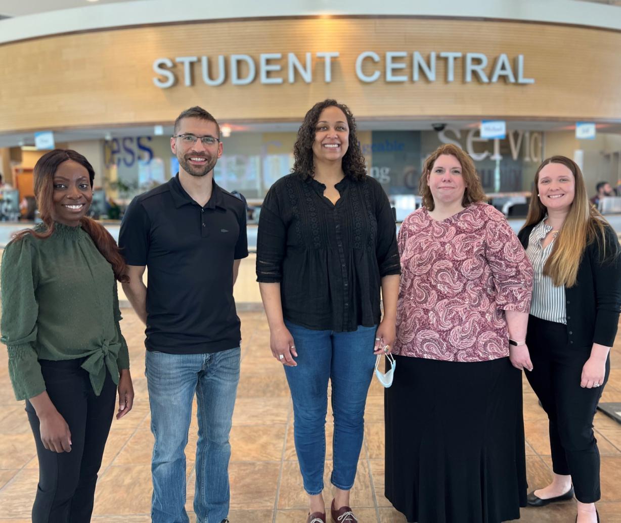 Sharing OCC's Schools Success Story both in New York State and across the country will be (left to right) Sherrie Asbie-White, Justin Fiene, Naomi Stewart, Abigail Klein, and Jenna Alexander. Sharing OCC's Schools Success Story both in New York State and across the country will be (left to right) Sherrie Asbie-White, Justin Fiene, Naomi Stewart, Abigail Klein, and Jenna Alexander.