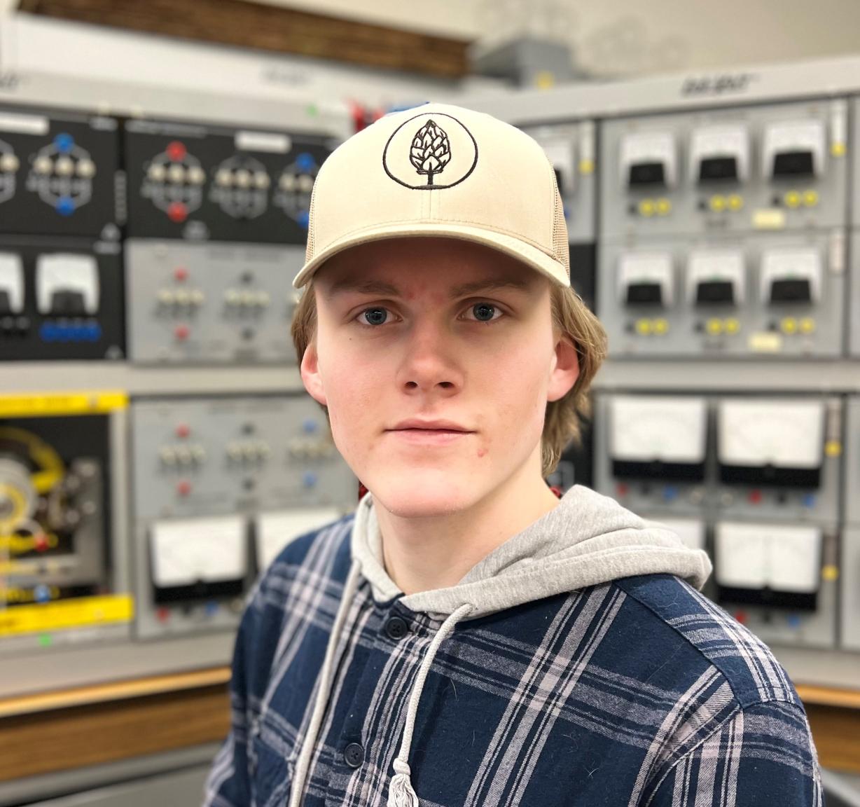 Matt Olson is a 2022 graduate of Pulaski High School and a student in Onondaga Community College's P-TECH Program. He will earn his Electrical Technology degree this May. Matt Olson is a 2022 graduate of Pulaski High School and a student in Onondaga Community College's P-TECH Program. He will earn his Electrical Technology degree this May.