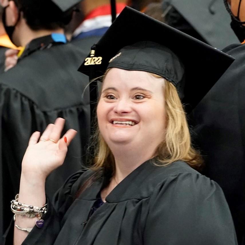 Kayla McKeon earned her General Studies degree in 2022, 12 years after she began taking classes at OCC. Kayla McKeon earned her General Studies degree in 2022, 12 years after she began taking classes at OCC.