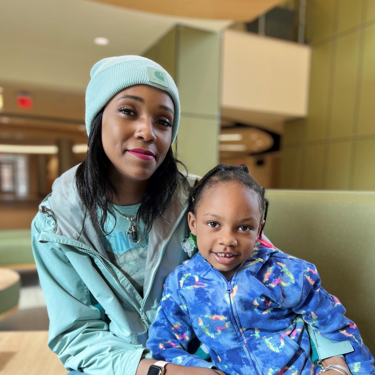 Kay Cee is a single mother who is raising her 5-year-old daughter Kylie while working two full-time jobs. She's also working towards her first college degree tuition-free thanks to Amazon's Career Choice program. Kay Cee is a single mother who is raising her 5-year-old daughter Kylie while working two full-time jobs. She's also working towards her first college degree tuition-free thanks to Amazon's Career Choice program.