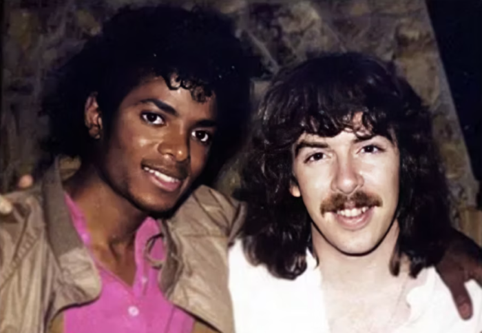 OCC Alumnus Matt Forger (right) is pictured with Michael Jackson (left) during the making of the album "Thriller." Forger returned to campus March 5 to share his stories with students and offer career advice. OCC Alumnus Matt Forger (right) is pictured with Michael Jackson (left) during the making of the album "Thriller." Forger returned to campus March 5 to share his stories with students and offer career advice.
