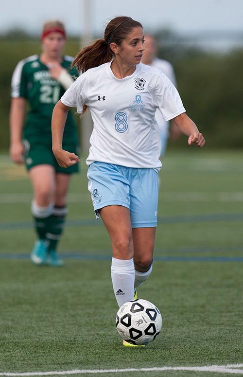 During the 2013 season, freshman Rachael Gac was the first women's soccer player in OCC history to be named an All-American, leading the Lazers to a College record 13 wins. Gac is also a perfect 4.0 student majoring in General Studies.