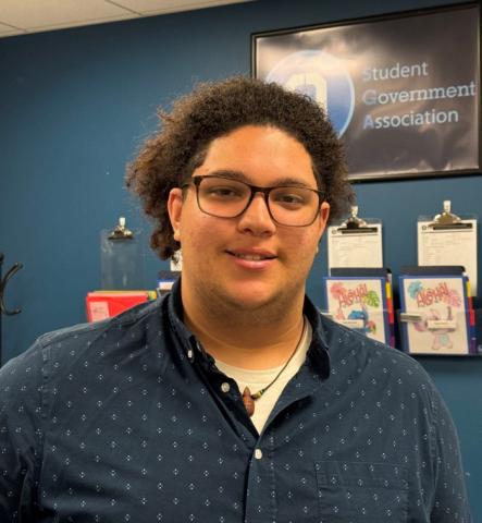 Nando Guzman came to OCC from Jordan-Elbridge High School. He is  is President of Student Government and an Engineering Science major.